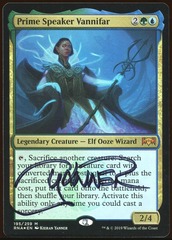 Prime Speaker Vannifar Foil Signed _A2081