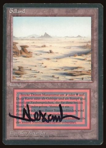 Badlands - HP German *Signed _11676