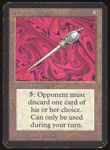 Disrupting Scepter - HP _9796