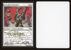 Signed Loxodon Punisher Artist Proof _A1411