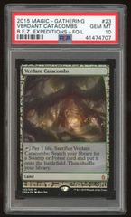 PSA 10 Verdant Catacombs Foil -707