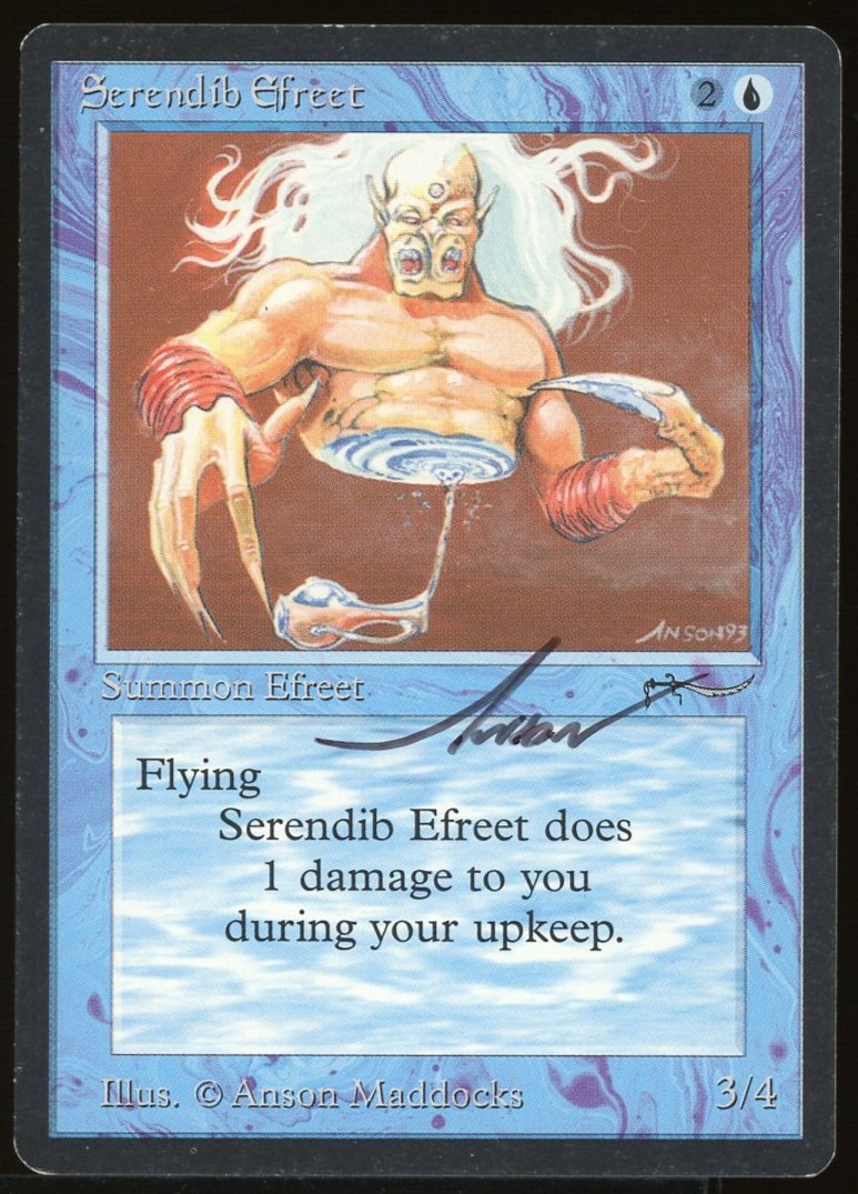 Serendib Efreet - MP *Signed _12136
