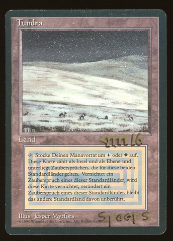 Tundra - MP German *Signed _12197
