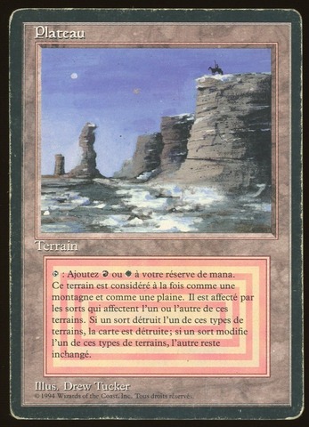Plateau - HP French _11687