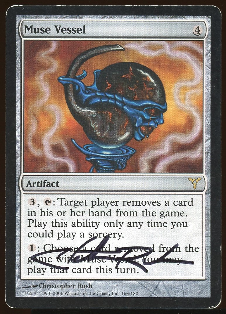 Signed Muse Vessel _A1532