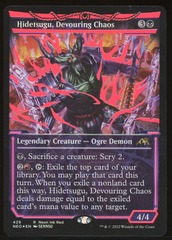 Hidetsugu, Devouring Chaos (Red Ink) - NM Foil _11820