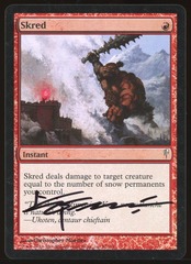 Skred - MP Foil Signed _A3397
