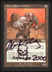 Karn, Silver Golem - HP Signed _A3205