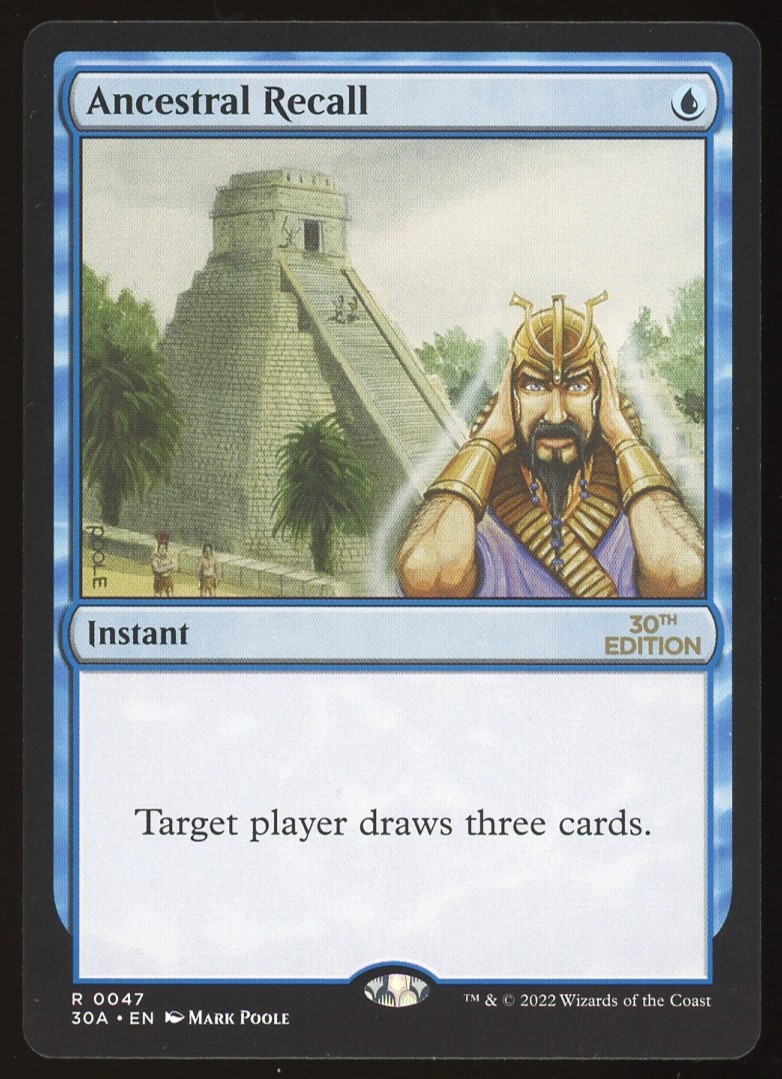 Ancestral Recall - NM _9220