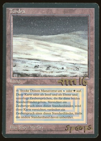 Tundra - MP German *Signed _12198