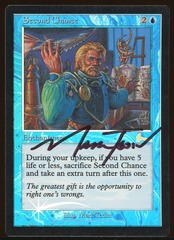 Second Chance Foil Signed _A2253