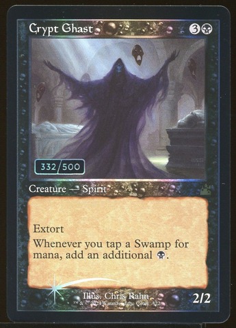 Crypt Ghast 323 Serial Numbered - NM Foil _11915