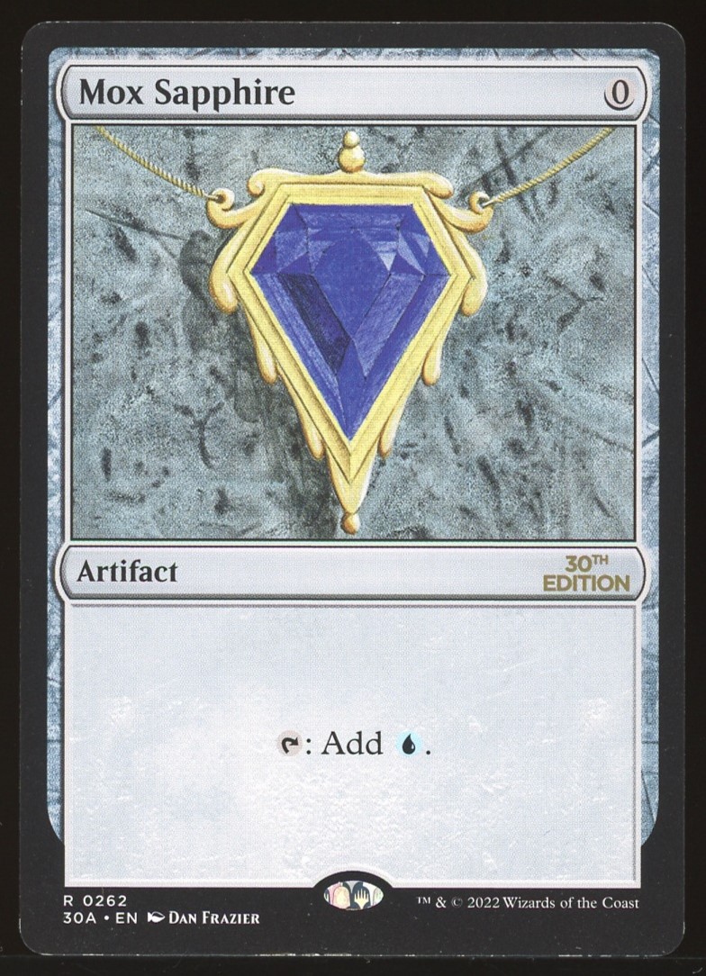 Mox Sapphire - NM _12218