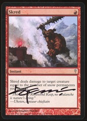 Skred - MP Foil Signed _A3398