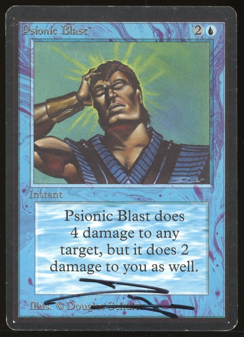 Psionic Blast - LP Signed _11246
