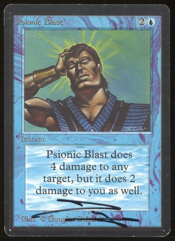Psionic Blast - LP Signed _11246