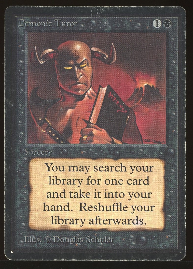 Demonic Tutor - HP _12023