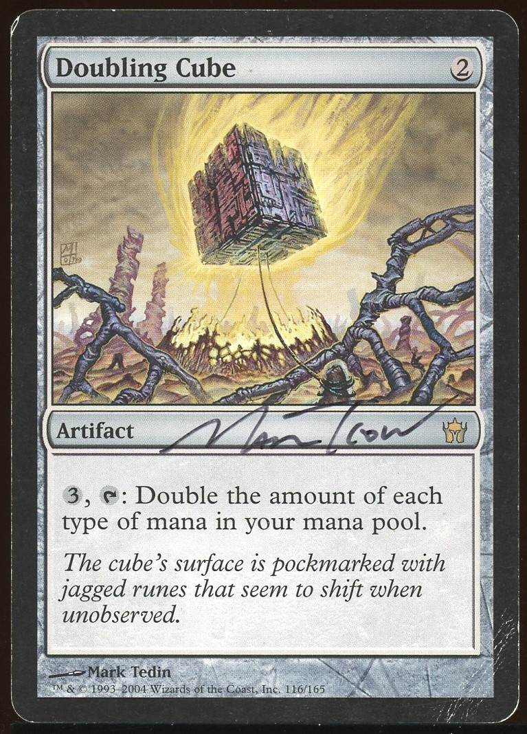 Signed Doubling Cube _A1549