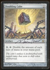 Signed Doubling Cube _A1549