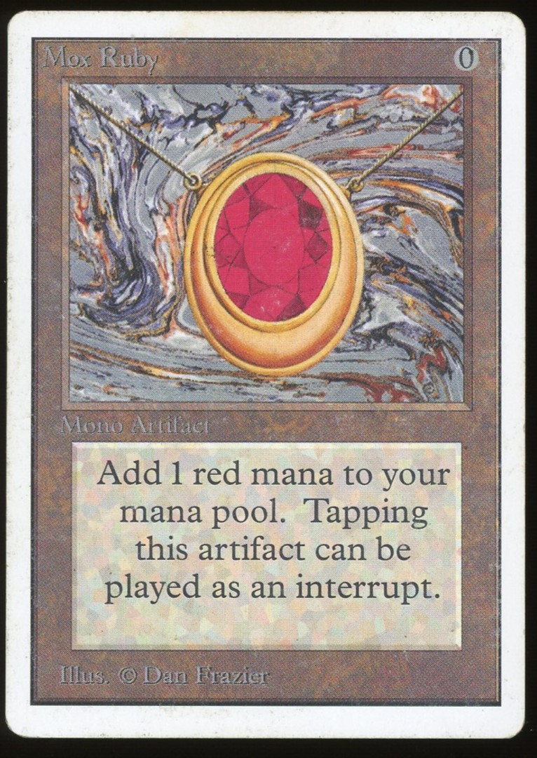 Mox Ruby - HP _11375