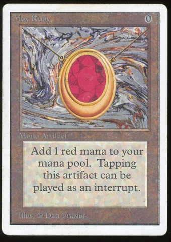 Mox Ruby - HP _11375
