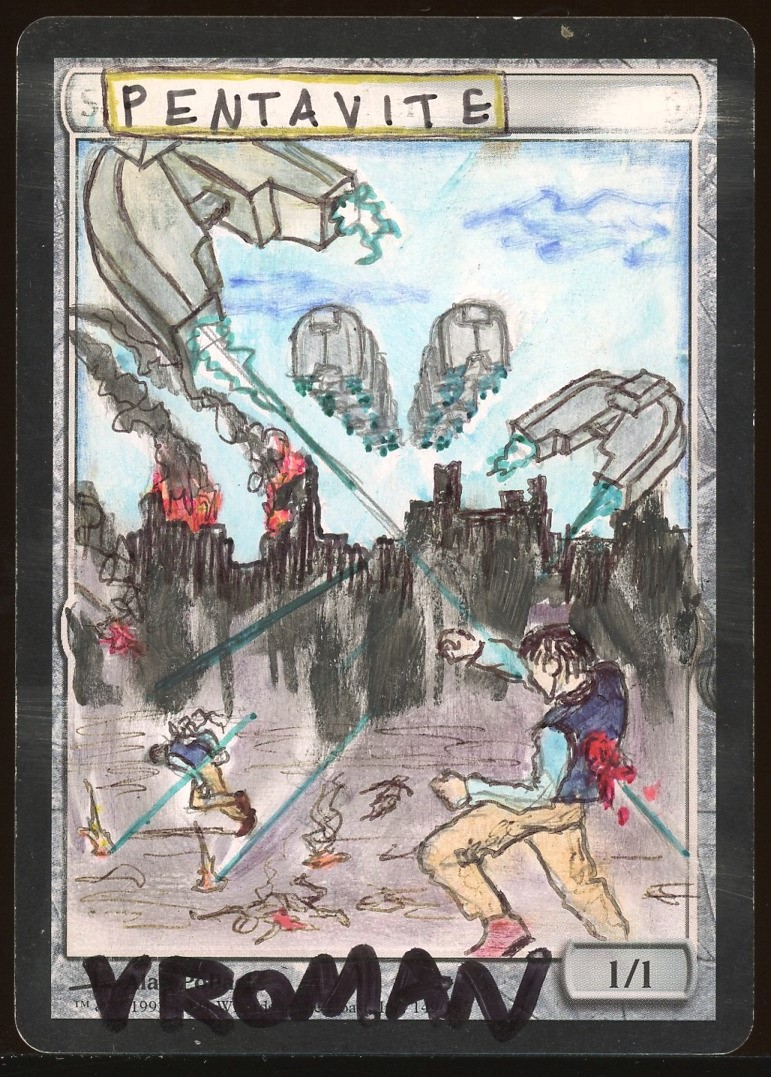 Hand Drawn Pentavite _A1519