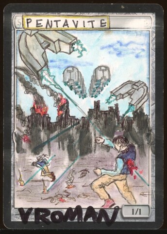 Hand Drawn Pentavite _A1519