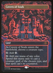 Cavern of Souls (Red Neon Ink) - NM Foil _10722