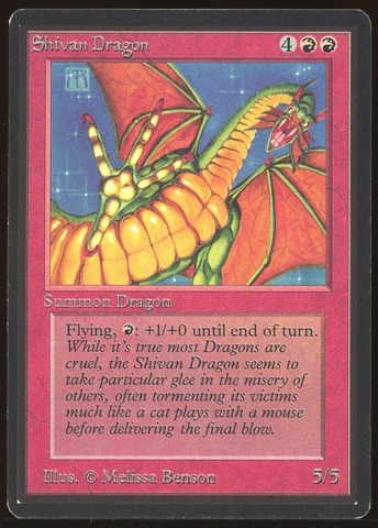 Shivan Dragon - MP *Warped  _12440