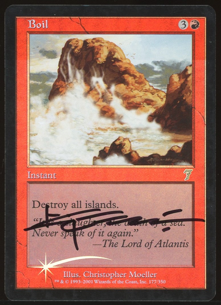 Boil - MP Foil Signed _A3308