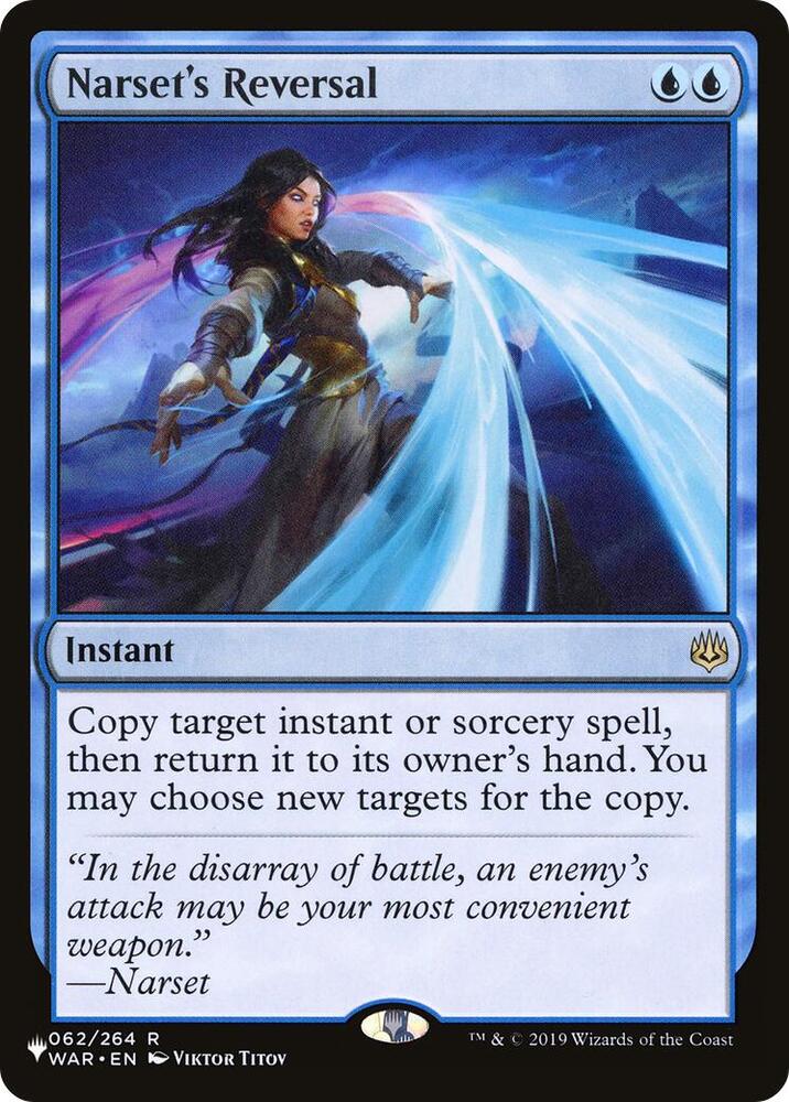 Narsets Reversal