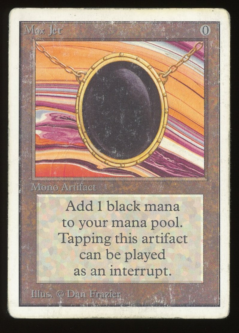 Mox Jet - DMG *Inked _11364
