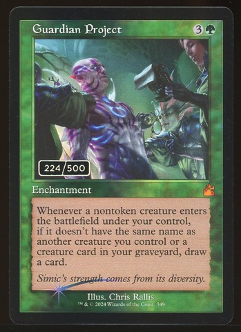 Guardian Project 224 Serial Numbered - NM Foil _10748