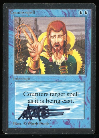 Counterspell - HP Signed _13217