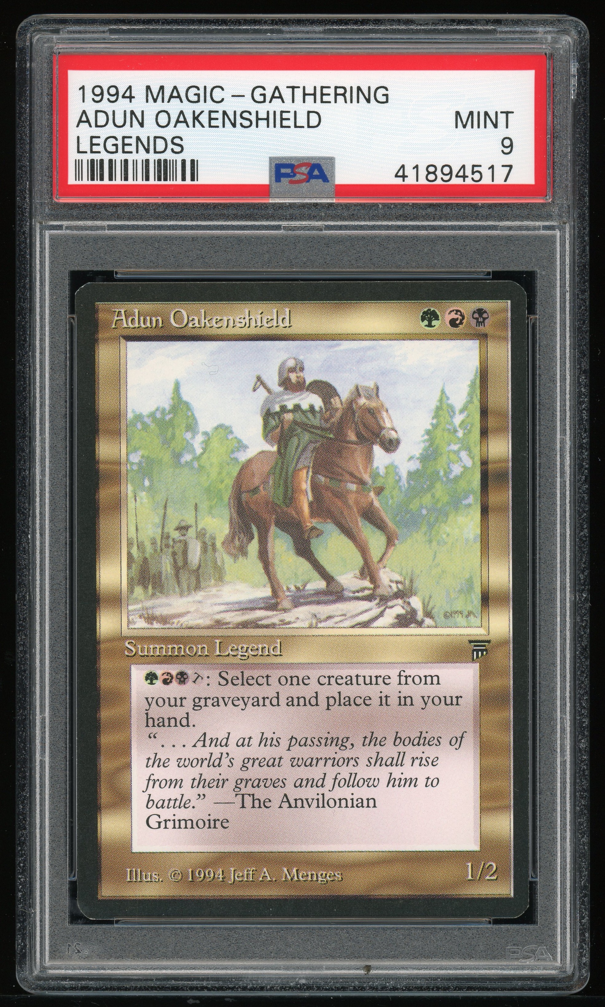 PSA 9 Adun Oakenshield -517