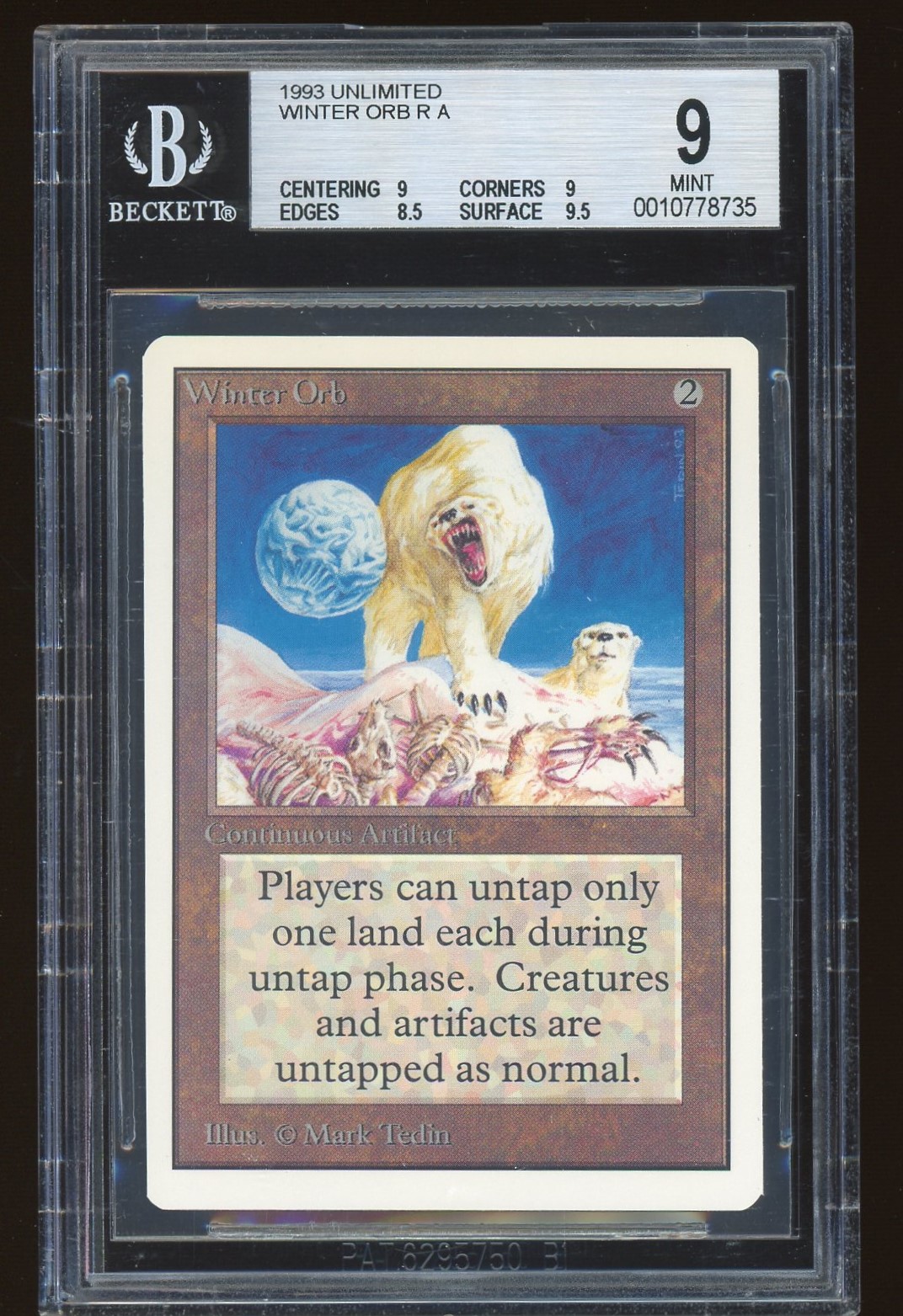 BGS 9 Winter Orb -735