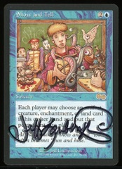 Show and Tell - LP Signed _A3516
