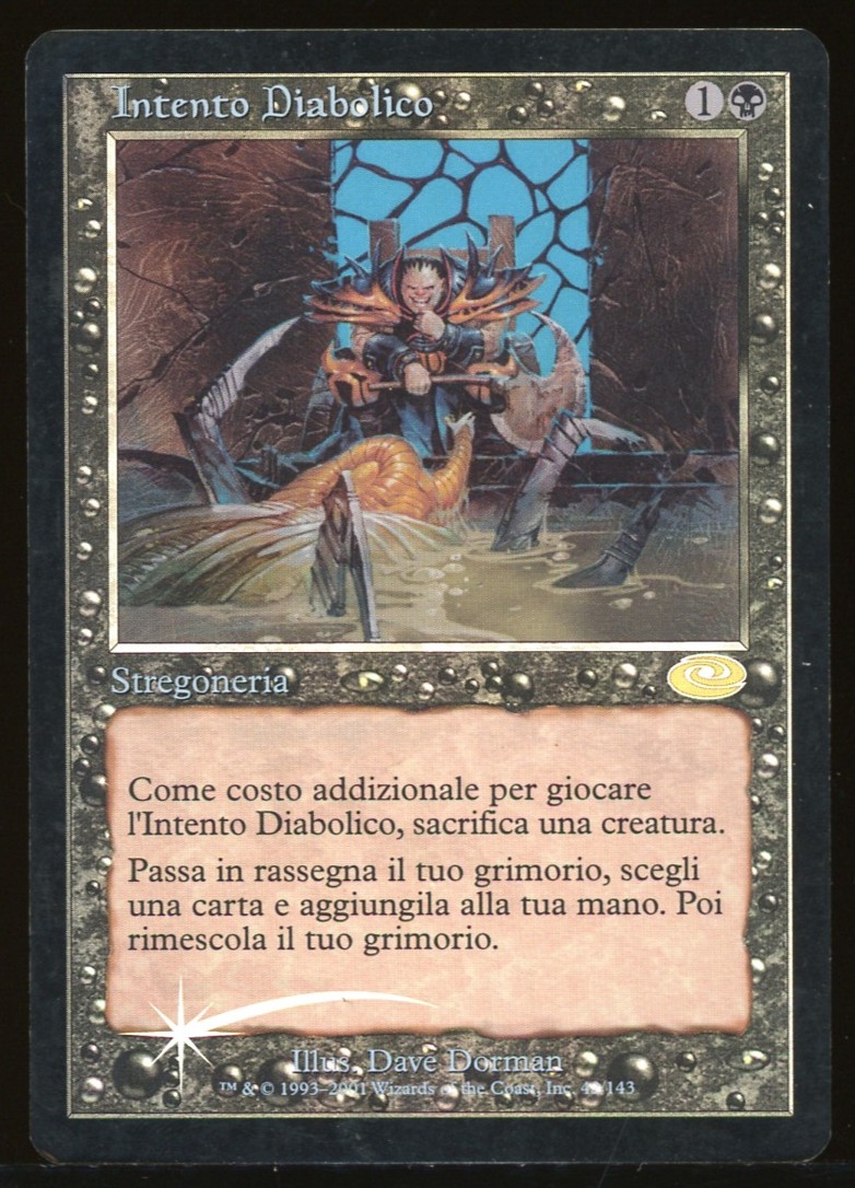 Diabolic Intent - HP Foil Italian _13156