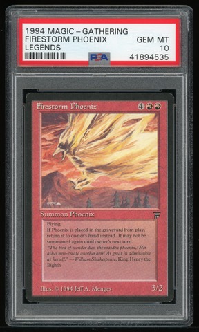 PSA 10 Firestorm Phoenix -535