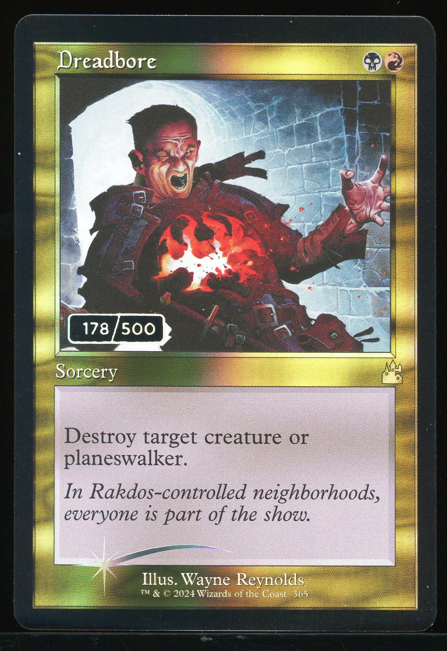 Dreadbore 178 Serial Numbered - NM Foil _A3416