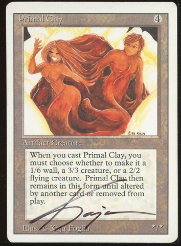 Signed Primal Clay _A0138
