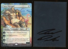 Karn Liberated - NM Foil *Signed Secret Lair Sleeve _13462