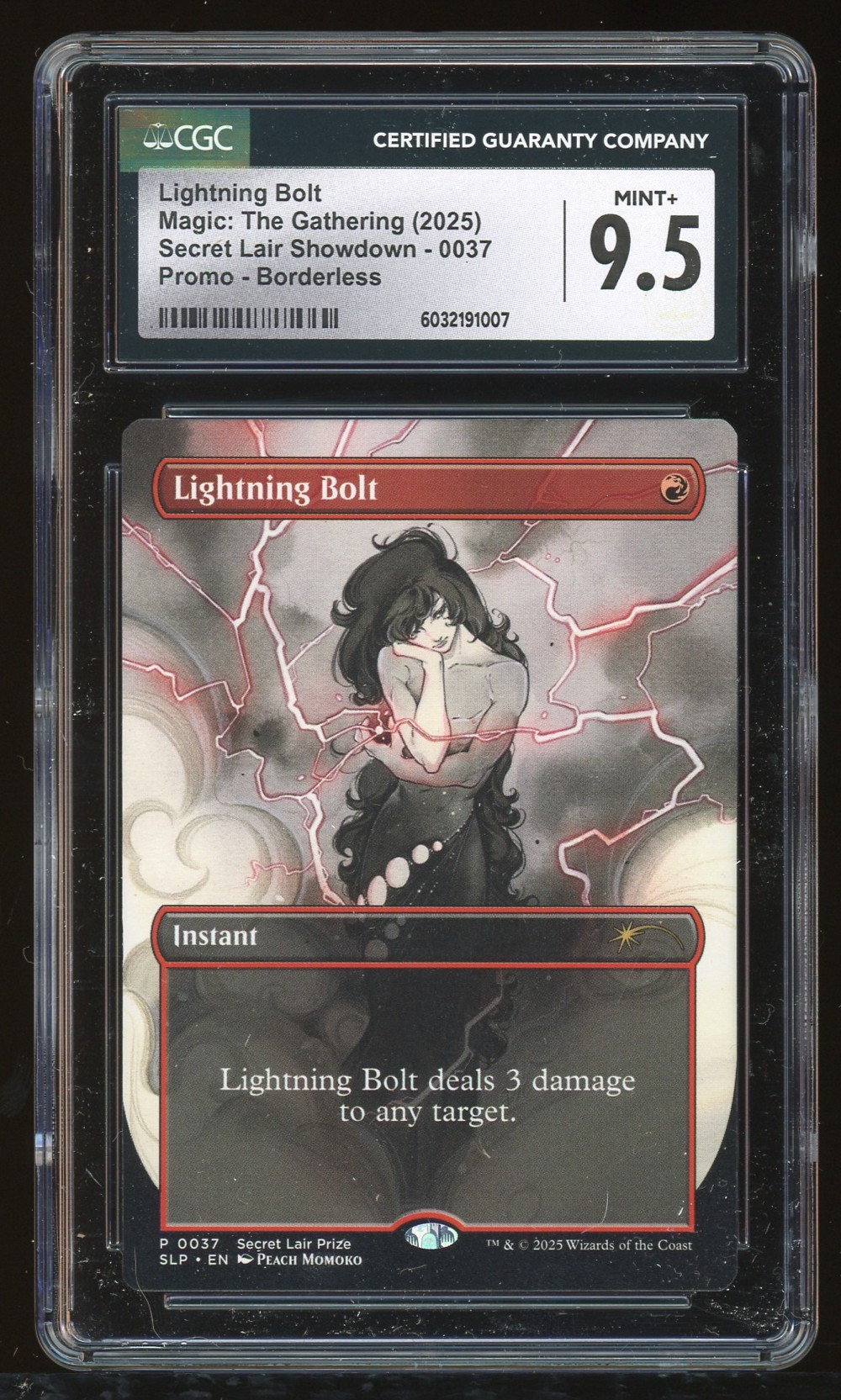CGC 9.5 Lightning Bolt -007