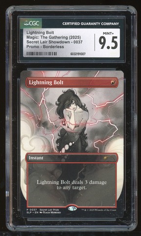 CGC 9.5 Lightning Bolt -007