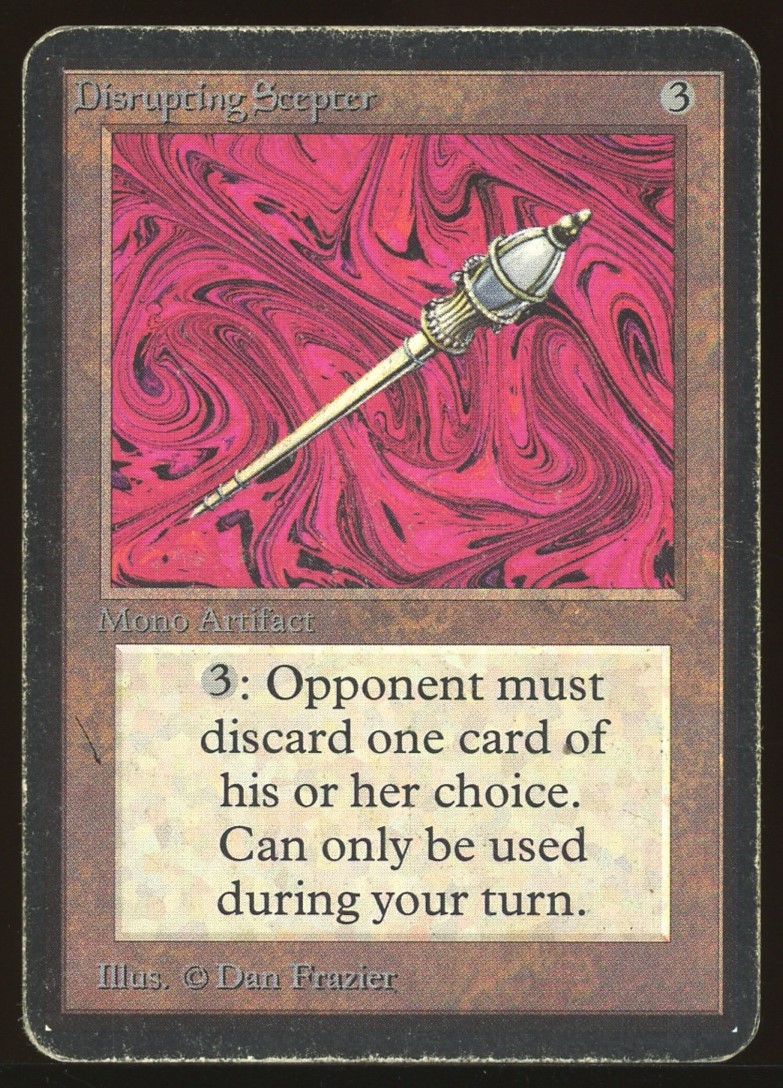 Disrupting Scepter - HP _10118