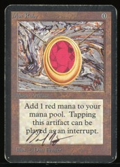 Mox Ruby - HP Signed _13487