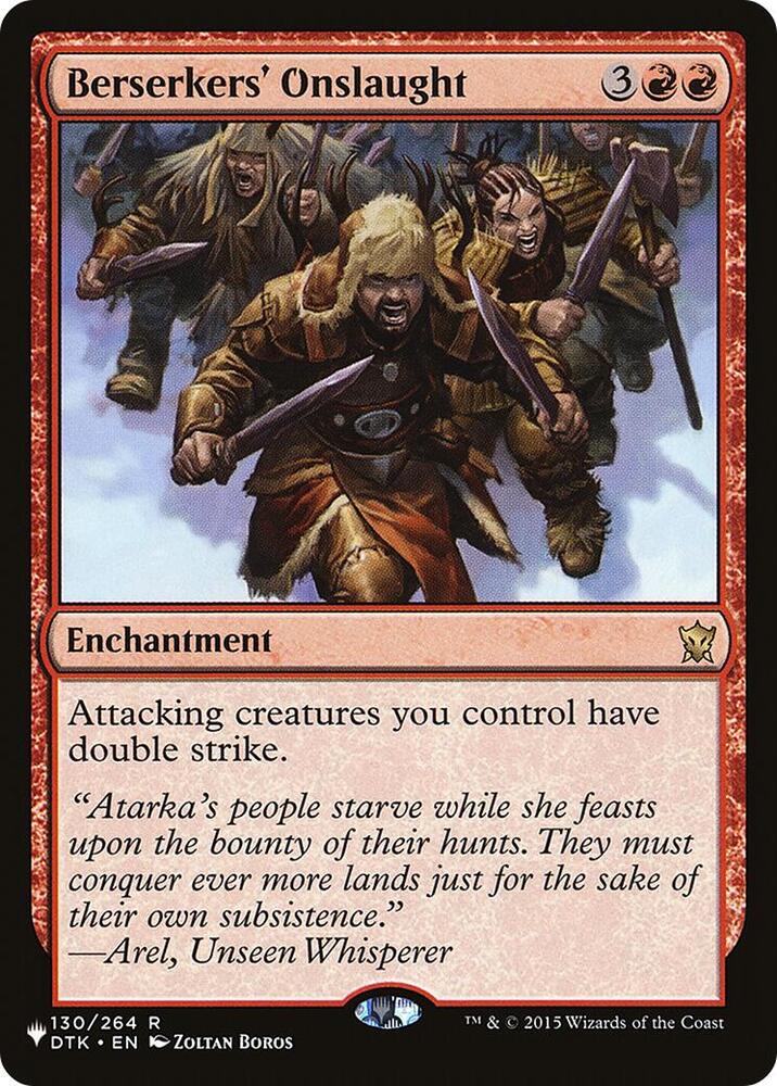 Berserkers Onslaught