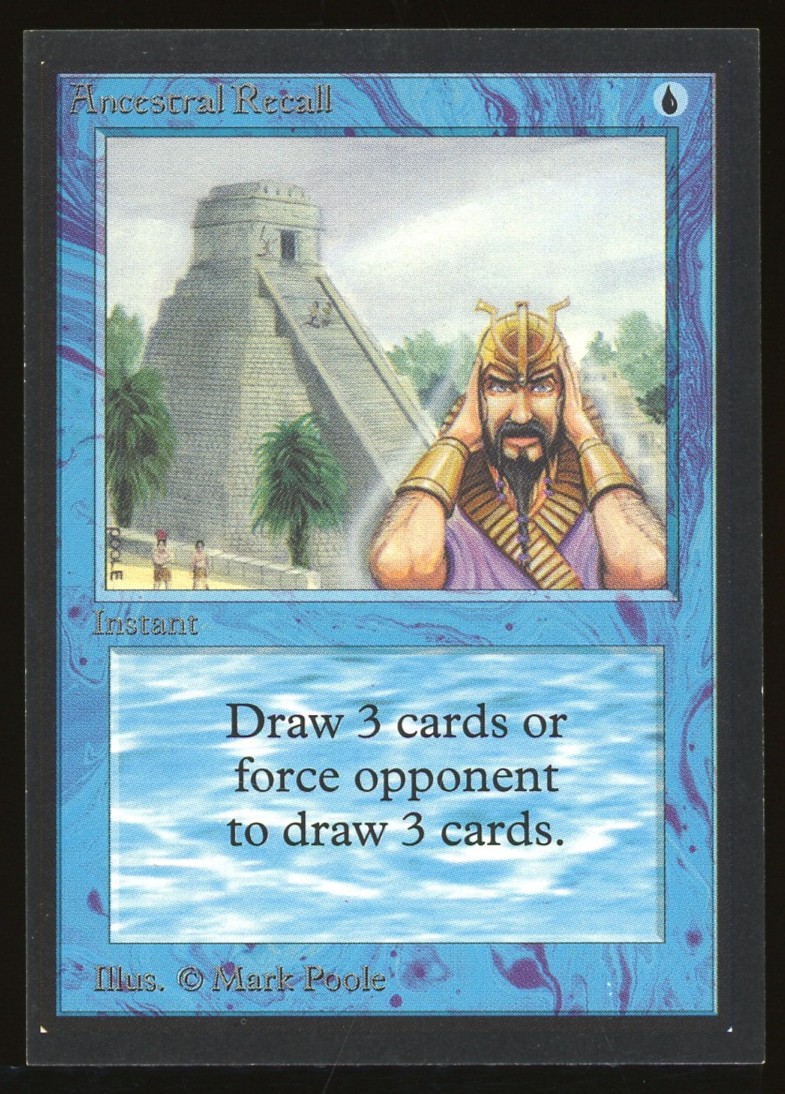 Ancestral Recall - NM _12999