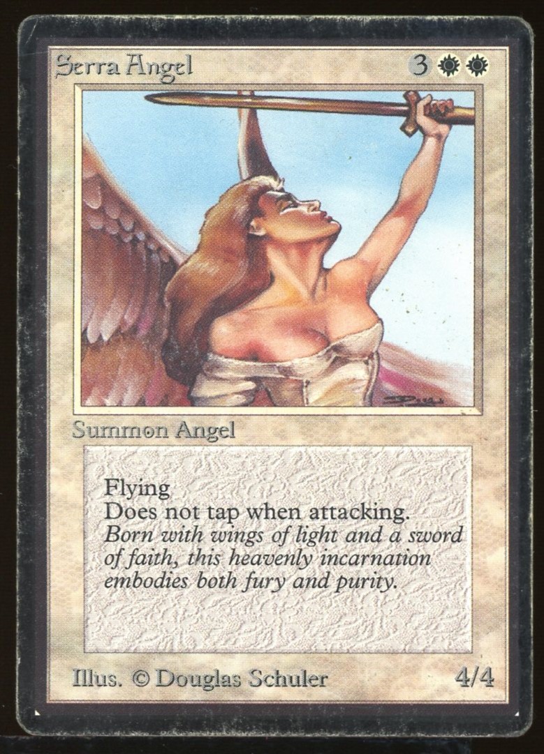 Serra Angel - DMG *Inked _12781