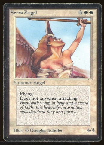 Serra Angel - DMG *Inked _12781